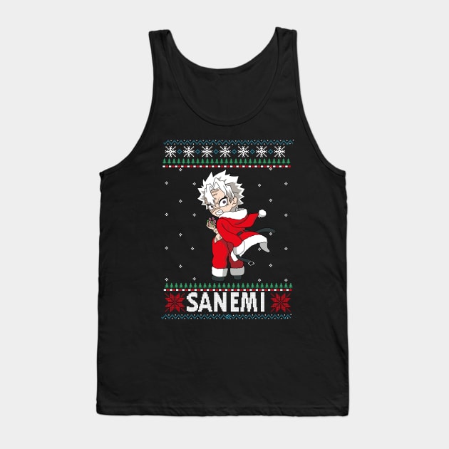 SANEMI Ugly Christmas Tank Top by Planet of Tees